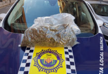 Detenido con 1 kilo de hachís en el coche