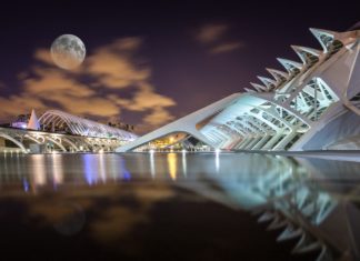 La superluna en Valencia