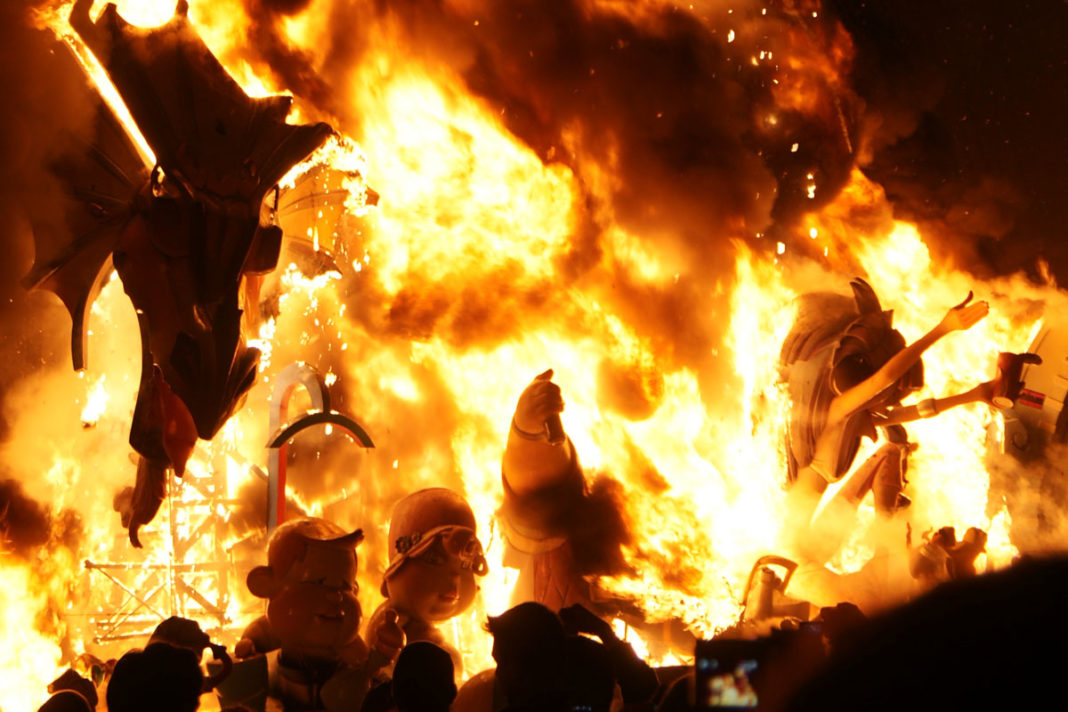 Horarios de la Cremà de todas las fallas de Valencia | 7TeleValencia