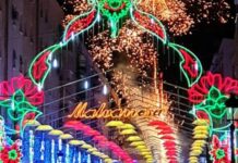 Fallas 2022: Horario del encendido de luces de fallas encendido luces malvarrosa