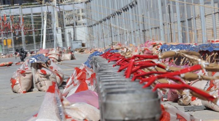 mascletaes pendientes de fallas