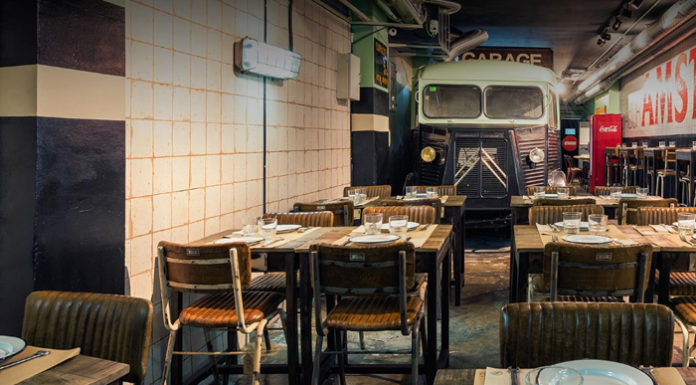 Así es el restaurante valenciano convertido en taller mecánico de los años 70