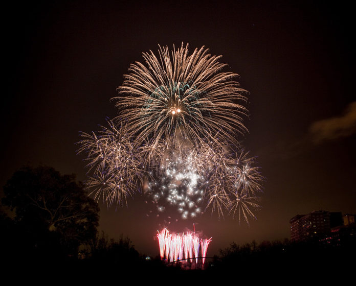 gran espectáculo de la Nit del Foc