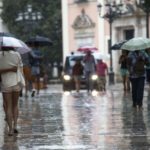 fin de semana de lluvias