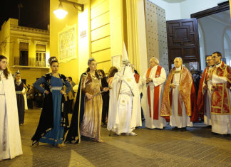 Suspenden las procesiones de la Semana Santa Marinera por el temporal