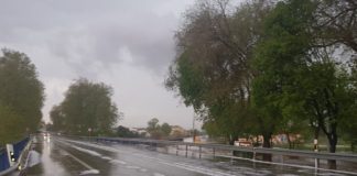 Alerta amarilla de fuertes tormentas y granizo en Valencia