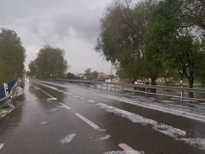 Alerta amarilla de fuertes tormentas y granizo en Valencia