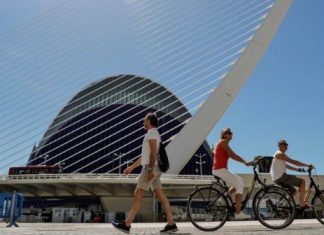 Los termómetros de Valencia marcan récord de temperatura y seguirán en ascenso