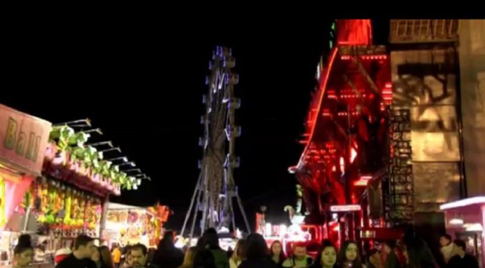Las atracciones de la feria de navidad se llenan de gente. Horarios y precios 2019