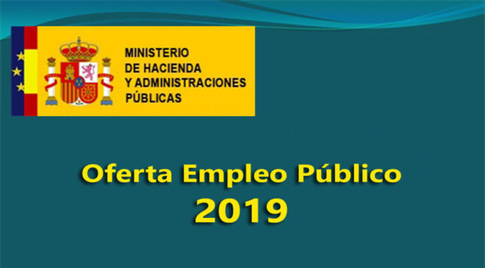 EL Gobierno convoca 8.102 plazas de la Oferta de Empleo Público de 2018 y 2019
