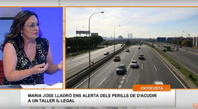 Alerten del perill de conduir un cotxe revisat en un taller il·legal revisado