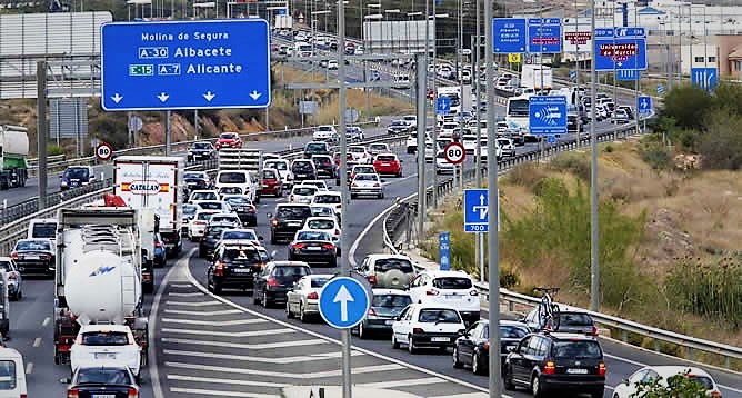 Las carreteras valencianas se colapsarán este fin de semana: tramos y horarios más conflictivos