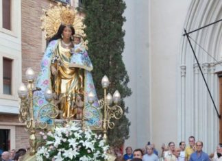 Virgen Desamparados peregrina Benimaclet