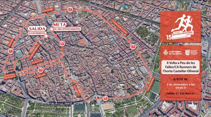 Falles i running s’uneixen en la X Volta a Peu dels Falles Falles