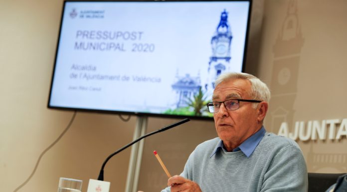 València presenta els seus pressupostos més alts de la història amb més de 898 milions presupuestos