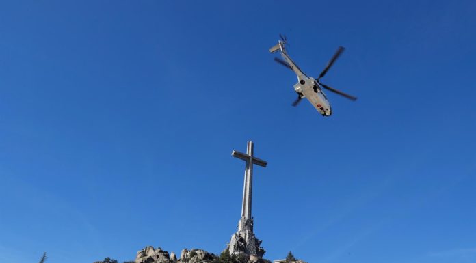 Franco sobrevuela Madrid