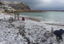 Clases suspendidas por el temporal cambio