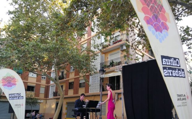 La cultura als barris vuelve este fin de semana con conciertos y monólogos