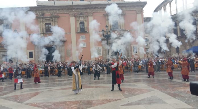 Suspendidos los primeros actos de Moros y Cristianos de València por la previsión meteorológica