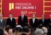 Felip VI presidirà el lliurament dels Premis Rei Jaume I