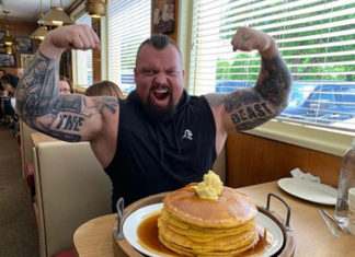 Imagen del hombre más fuerte del mundo