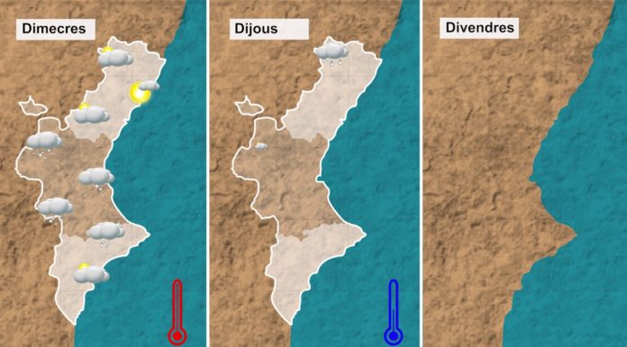 Baixen les temperatures i continua el vent