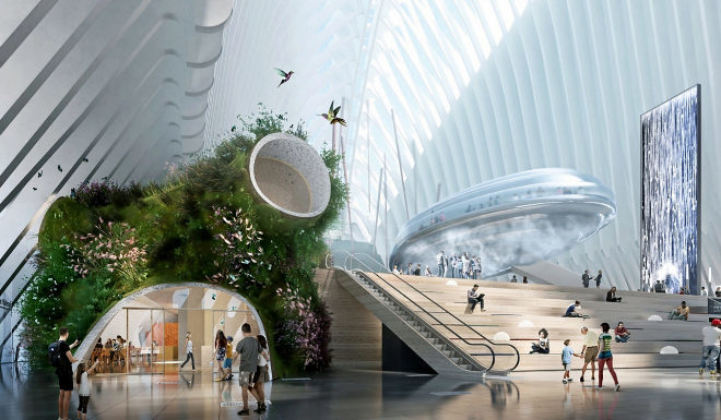 Llum verda a les obres de Caixaforum en l’Àgora de València