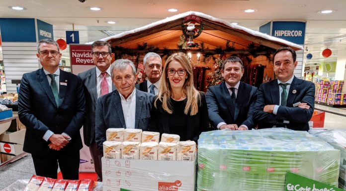 El Corte Inglés entrega más de 3.300 kg de productos al Banco de Alimentos de Valencia