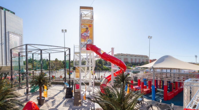 Ser un ninja warrior con tirolina, ya es posible en Valencia Ninja warrior