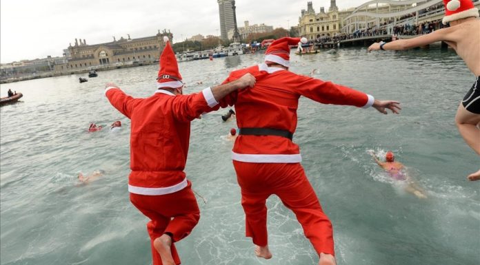 La Sant Silvestre aquàtica arriba a València San Silvestre