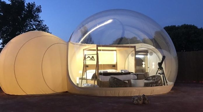 Abren el primer ‘camping burbuja’ para dormir mirando las estrellas en la Comunitat Valenciana