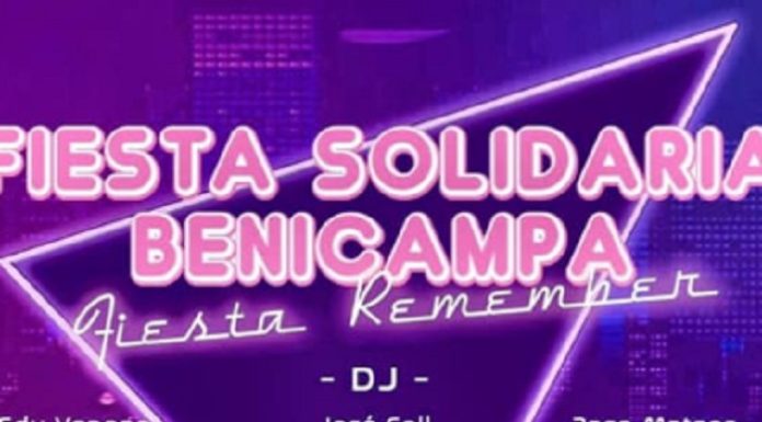 La Federación de Fallas Benicalap Campanar celebra su jornada solidaria cartel fiesta solidaria benicampa