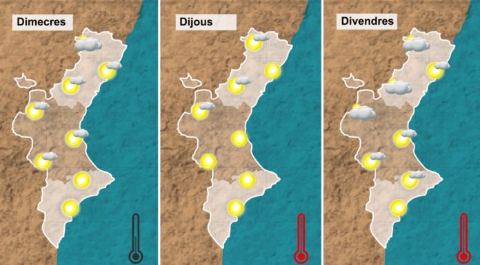 L’assot del vent per a l’inici de setmana