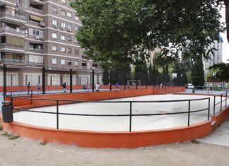 Instalación deportiva de Ciutat Jardí.