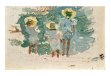 Obra de la colección 'Cazando impresiones' de Joaquín Sorolla.