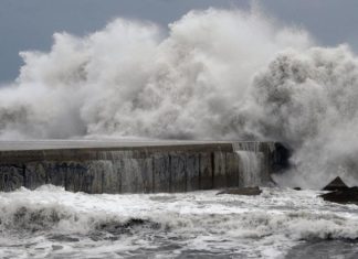 La boya de Valencia ha registrado la ola más alta del Mediterráneo occidental aunque una cercana a los 10 metros podría llegar próximamente