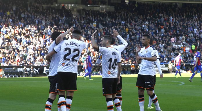 El Valencia CF comienza el año con tres puntos valiosos Foto: Valencia CF/ Lázaro de la Peña
