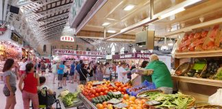 Imagen de la actividad del Mercado Central de Valencia