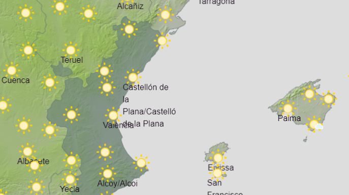 Un dijous molt assolellat