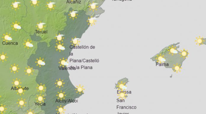 Cap de setmana assolellat i amb màximes de 18 °C