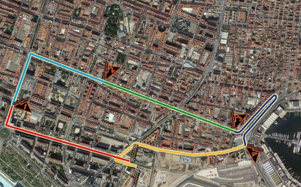 Quatre esdeveniments tanquen el trànsit de València este cap de setmana: horaris i carrers tallats Valencia