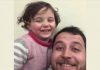 Un padre sirio consigue que su hija se ría de cada bombardeo, como si fuera un juego padre sirio