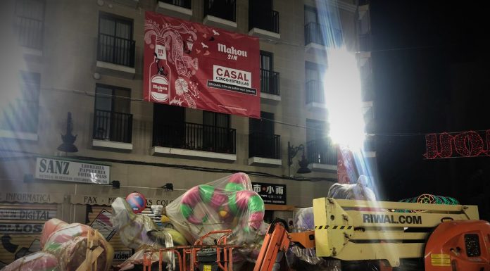 La Plantà: el acto más largo de las Fallas La Plantà