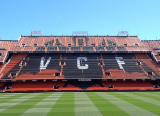 Todos los estadios de España cierran sus puertas hasta abril 