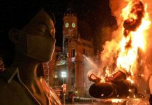 Cremà adelantada y centro cortado: así será la seguridad de las Fallas 2022