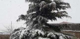 nieva en Morella