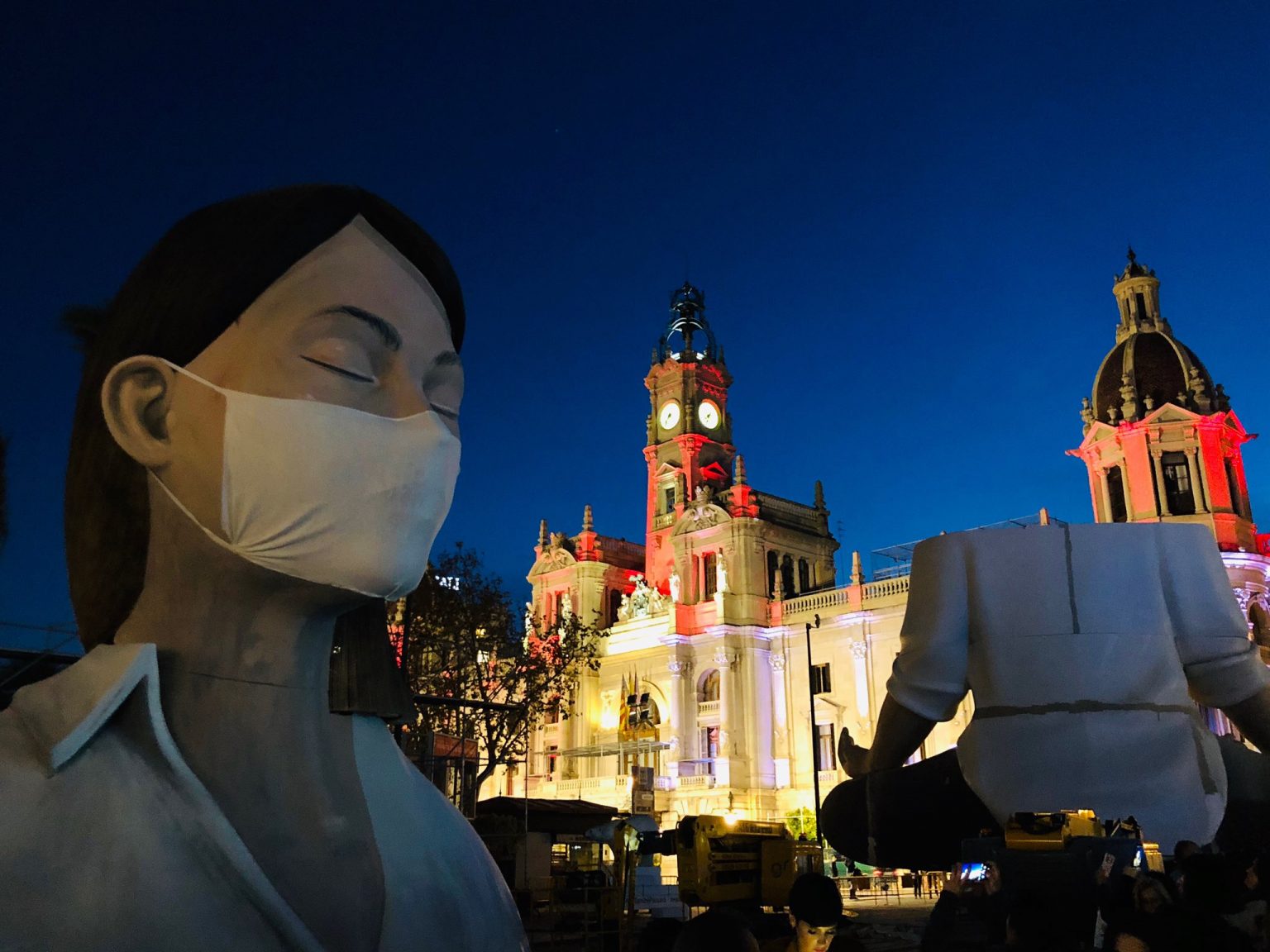 La falla del Ayuntamiento se quemará