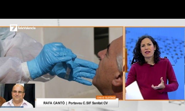 Hay 3.292 sanitarios afectados por coronavirus en la Comunitat