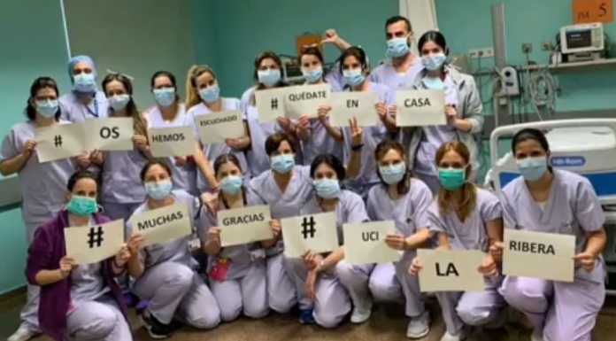 VÍDEO | Así viven los sanitarios del Hospital de la Ribera la crisis del coronavirus VÍDEO | Así viven los sanitarios del Hospital de la Ribera la crisis del coronavirus