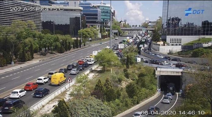 Atascos en las salidas de Madrid hacia la costa valenciana atascos Madrid